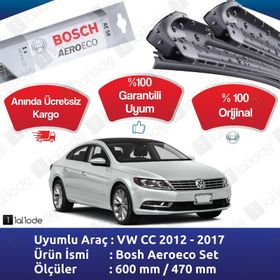 Bosch Aeroeco Volkswagen Passat CC 2012-2017 Silecek Takımı