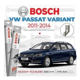 Bosch Aeroeco Volkswagen Passat Variant 2011-2014 Muz Silecek Takımı