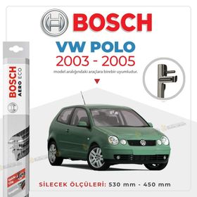 Bosch Aeroeco Volkswagen Polo 2003-2005 Muz Silecek Takımı