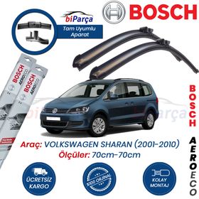 Bosch Aeroeco Volkswagen Sharan 2001-2010 Muz Silecek Takımı