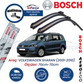 Bosch Aeroeco Volkswagen Sharan 2001-2010 Muz Silecek Takımı