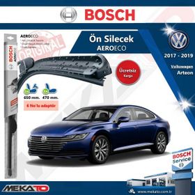 Bosch Aeroeco Volkswagen T-ROC 2017-2019 Ön Muz Silecek Takımı