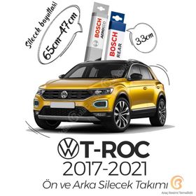Bosch Aeroeco Volkswagen T-ROC 2017-2019 Ön Muz Silecek Takımı