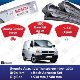 Bosch Aeroeco Volkswagen T4 Transporter 1990- 2003 Silecek Takımı
