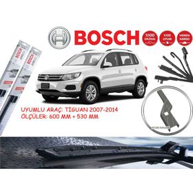 Bosch Aeroeco Volkswagen Tiguan 2007-2014 Muz Silecek Takımı