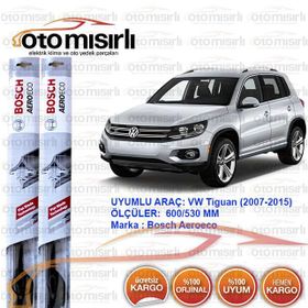 Bosch Aeroeco Volkswagen Tiguan 2007-2015 Ön Silecek Takımı