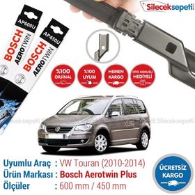 Bosch Aeroeco Volkswagen Touran 2010 2014 Muz Silecek Takımı