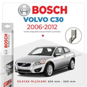 Bosch Aeroeco Volvo C30 2006-2012 Muz Silecek Takımı