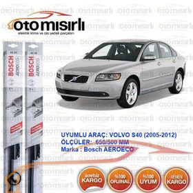 Bosch Aeroeco Volvo S40 2006-2013 Silecek Takımı