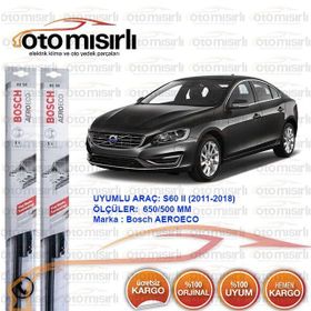Bosch Aeroeco Volvo S60 2011-2018 Silecek Takımı