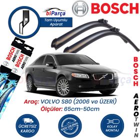 Bosch Aeroeco Volvo S80 2006-2017 Muz Silecek Takımı
