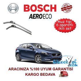 Bosch Aeroeco Volvo V40 2013-2016 Muz Silecek Takımı