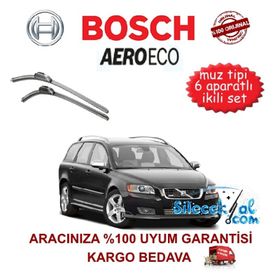 Bosch Aeroeco Volvo V50 2006-2012 Muz silecek Takımı