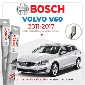 Bosch Aeroeco Volvo V60 2011-2017 Muz Silecek Takımı