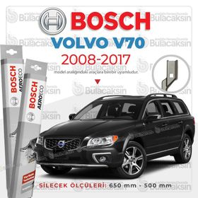 Bosch Aeroeco Volvo V70 2008-2017 Muz Silecek Takımı
