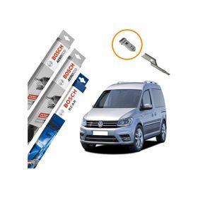 Bosch Aeroeco VW Caddy 2007-2017 Ön Arka Silecek