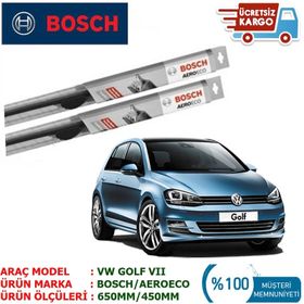 Bosch Aeroeco Vw Golf 7 2013-2016 Ön Arka Silecek Takımı