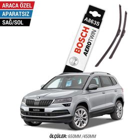 Bosch Aerotwin A863S Skoda Karoq 2018-2021 Silecek Takımı