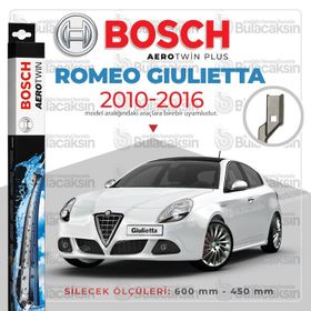 Bosch Aerotwin Alfa Romeo Giulietta 2010-2016 Takım Muz Silecek