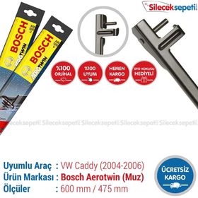 Bosch Aerotwin AM462s Volkswagen Caddy 2004-2006 Silecek Takımı