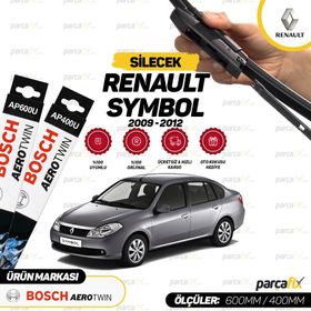 Bosch Aerotwin AP600U+AP400U Renault Symbol 2009-2012 Muz Tipi Ön Silecek Takımı