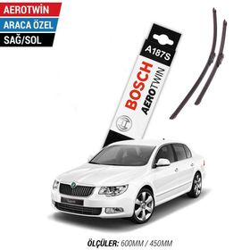 Bosch Aerotwin AP600U+AP450U Skoda SuperB 2009-2015 Muz Tipi Ön Silecek Takımı