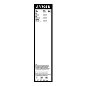 Bosch Aerotwin AR 704 S 700 600 mm Silecek Seti