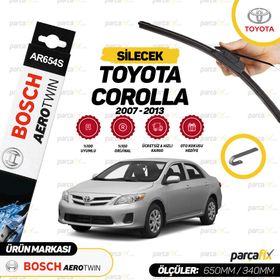 Bosch Aerotwin AR654s Toyota Corolla 2007-2013 Silecek Takımı