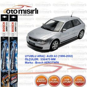 Bosch Aerotwin Audi A3 1996-2002 Silecek Takımı