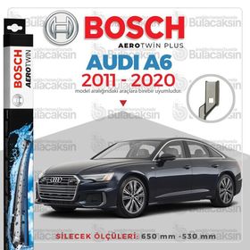Bosch Aerotwin Audi A6 2011-2020 ile Uyumlu Muz Silecek Takımı