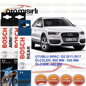 Bosch Aerotwin Audi Q3 2011-2017 Muz Silecek Takımı