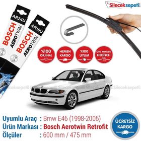 Bosch Aerotwin Bmw E46 1998-2005 Retrofit Silecek Takımı