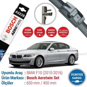 Bosch Aerotwin Bmw F10 2010-2016 A523S Silecek Takımı