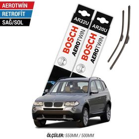 Bosch Aerotwin BMW X3 E83 2003-2010 Ön Muz Silecek Takımı
