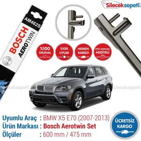 Bosch Aerotwin BMW X5 2007-2013 E70 Silecek Takımı