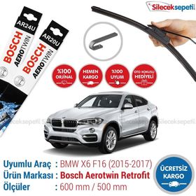 Bosch Aerotwin Bmw X6 F16-f86 2015-2017 Silecek Takımı