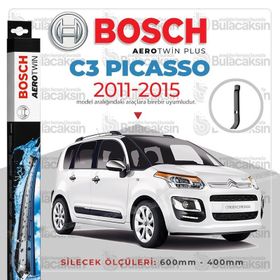 Bosch Aerotwin C3 Picasso 2011-2015 Ön Muz Silecek Takımı