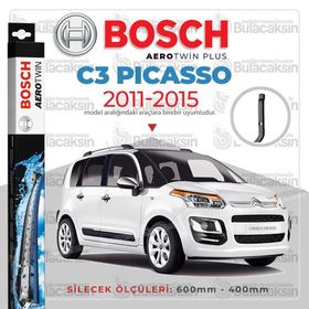Bosch Aerotwin C3 Picasso 2011-2015 Ön Muz Silecek Takımı