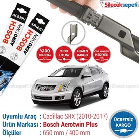 Bosch Aerotwin Cadillac SRX 2010-2017 Silecek Seti