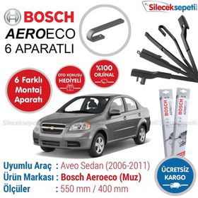 Bosch Aerotwin Chevrolet Aveo Sedan 2006-2011 Muz Silecek Takımı