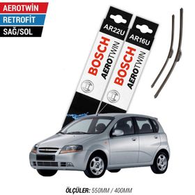 Bosch Aerotwin Chevrolet Kalos 2005-2009 Silecek Takımı