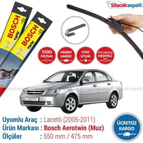 Bosch Aerotwin Chevrolet Lacetti 2005-2011 Silecek Takımı