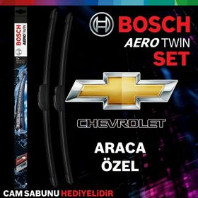 Bosch Aerotwin Chevrolet Rezzo 2005-2009 Silecek Takımı