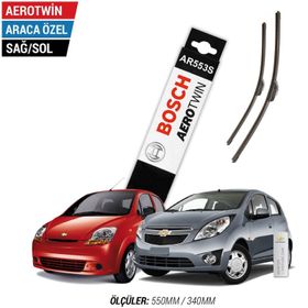 Bosch Aerotwin Chevrolet SPARK 2005-2012 Silecek Takımı