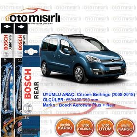 Bosch Aerotwin Citroen Berlingo 2008-2018 Silecek Takımı