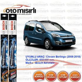 Bosch Aerotwin Citroen Berlingo 2008-2018 Silecek Takımı
