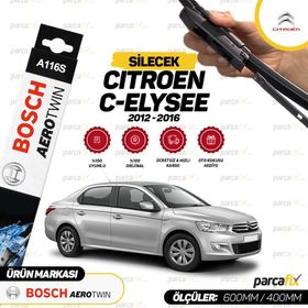 Bosch Aerotwin Citroen C-Elysee 2012-2016 A116S Silecek Seti