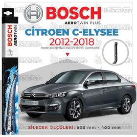 Bosch Aerotwin Citroen C-Elysee 2012-2018 Uyumlu Muz Silecek Takımı