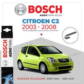 Bosch Aerotwin Citroen C2 2003-2008 Muz Silecek Takımı