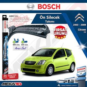Bosch Aerotwin Citroen C2 2003-2009 Silecek Takımı